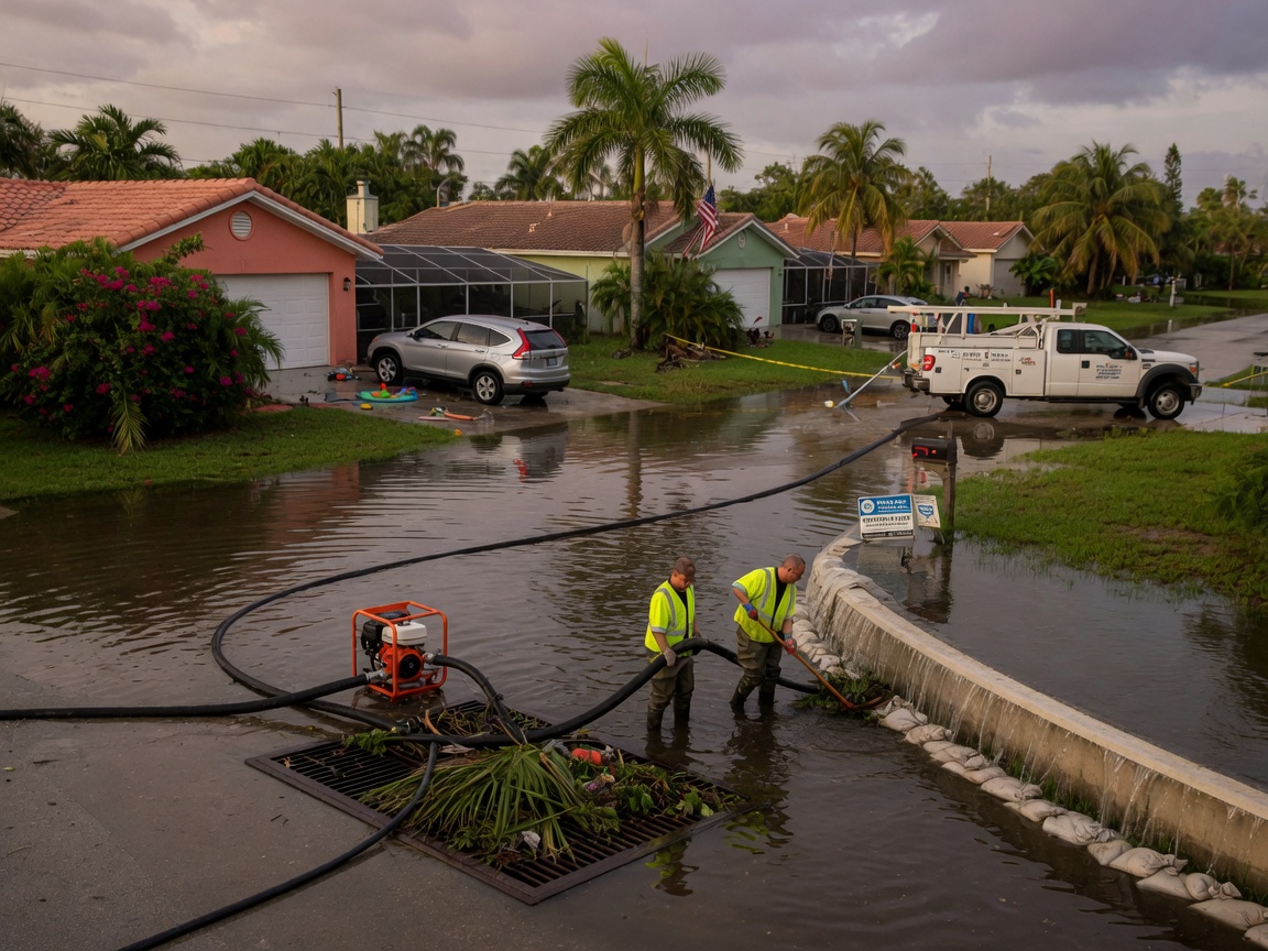 Handling Canal Overflow Flooding in Davie Neighborhoods