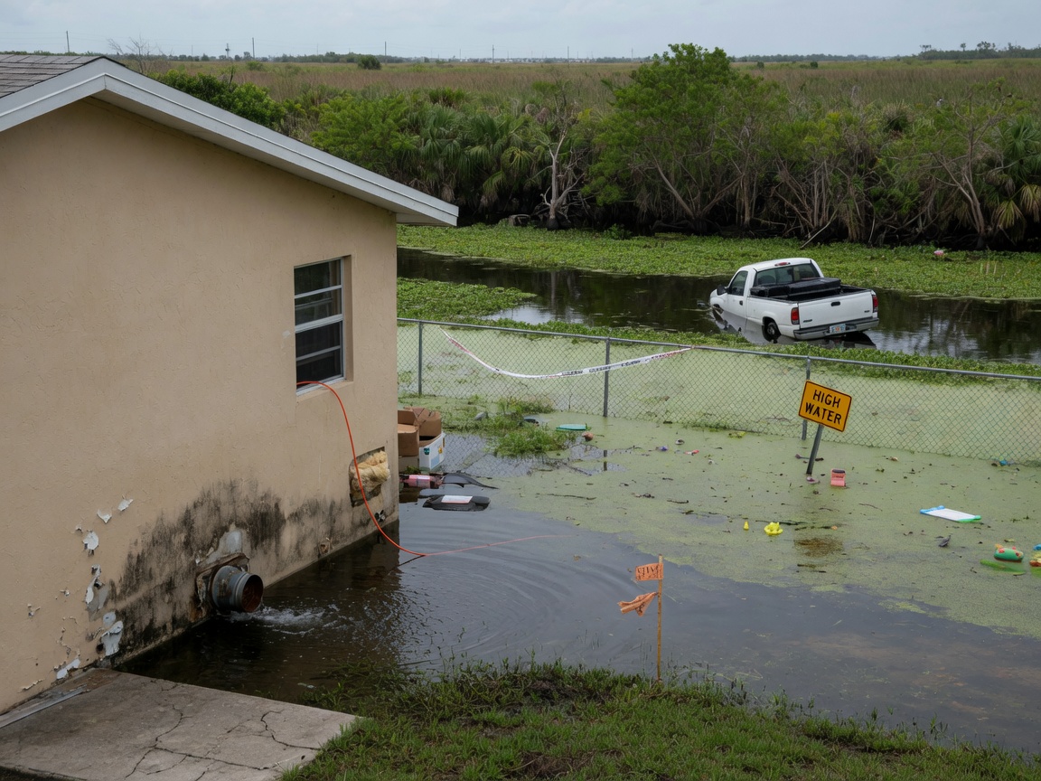 Water Intrusion Risks Near the Everglades in Davie
