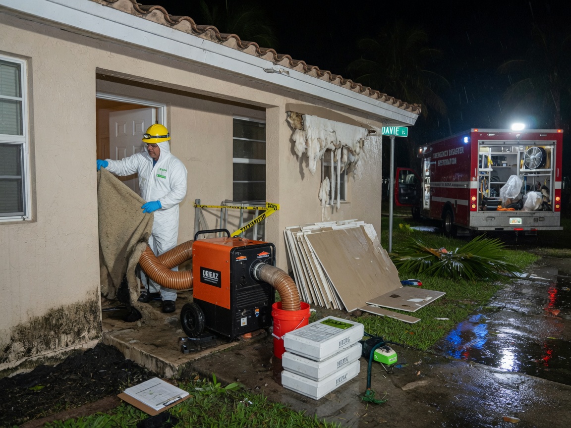 Emergency Disaster Restoration in Davie, FL