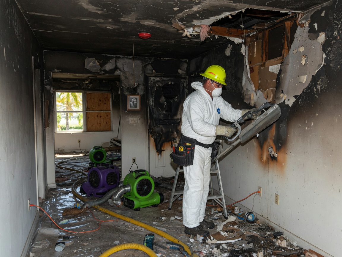 Fire Damage Restoration in Davie, FL