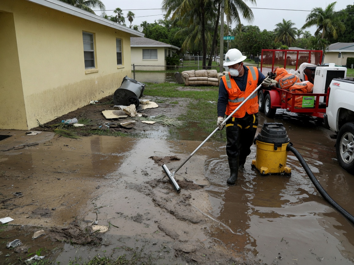 Flood Damage Cleanup in Davie, FL