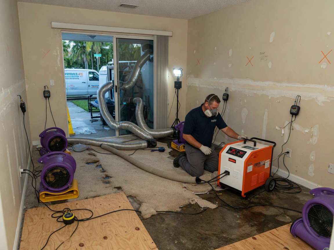 Structural Drying Services in Davie, FL